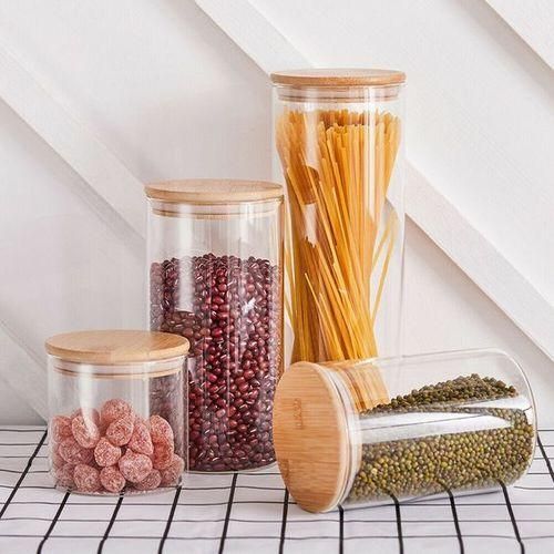 SET DE 4 BOITES A EPICES BAMBOU ( MARQUE KENZI )