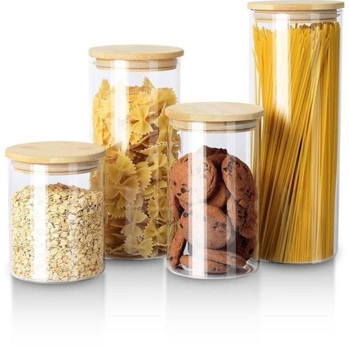SET DE 4 BOITES A EPICES BAMBOU ( MARQUE KENZI )