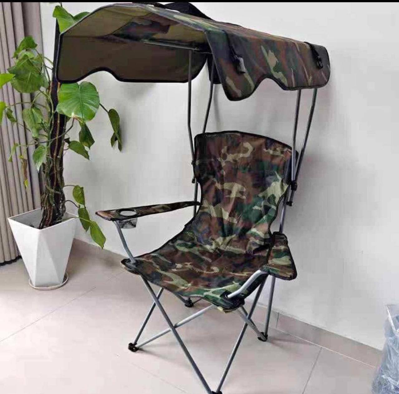 ALPHACAMP™ Chaises de camping avec auvent