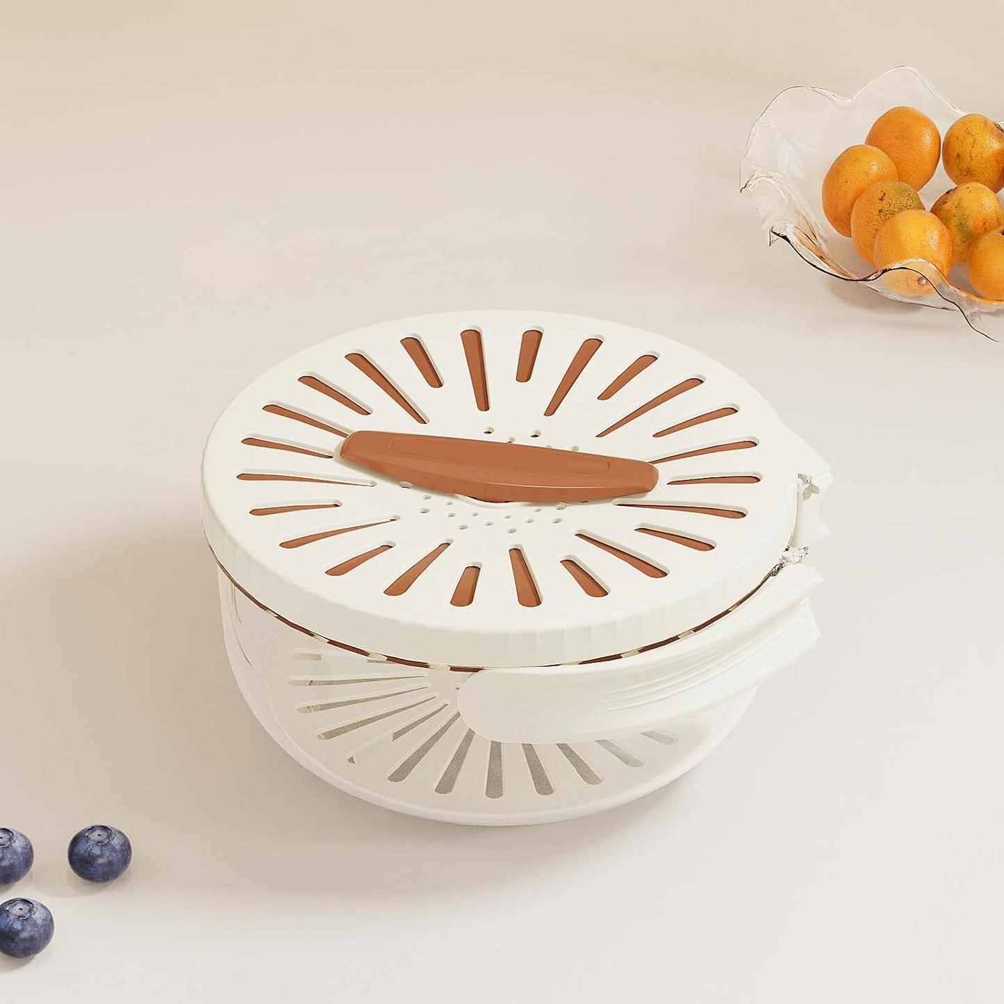 AquaBowl™ Bol de lavage multifonctionnel pour fruits et légumes