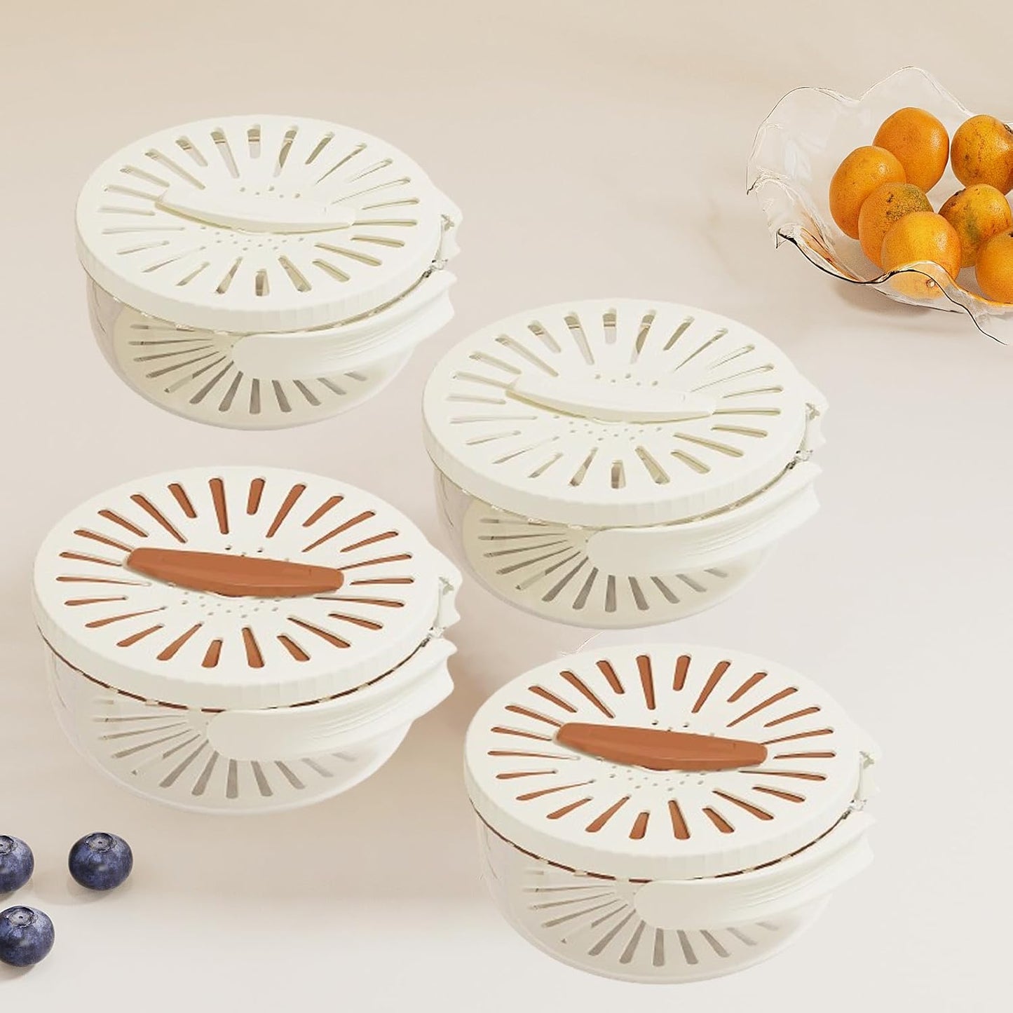 AquaBowl™ Bol de lavage multifonctionnel pour fruits et légumes