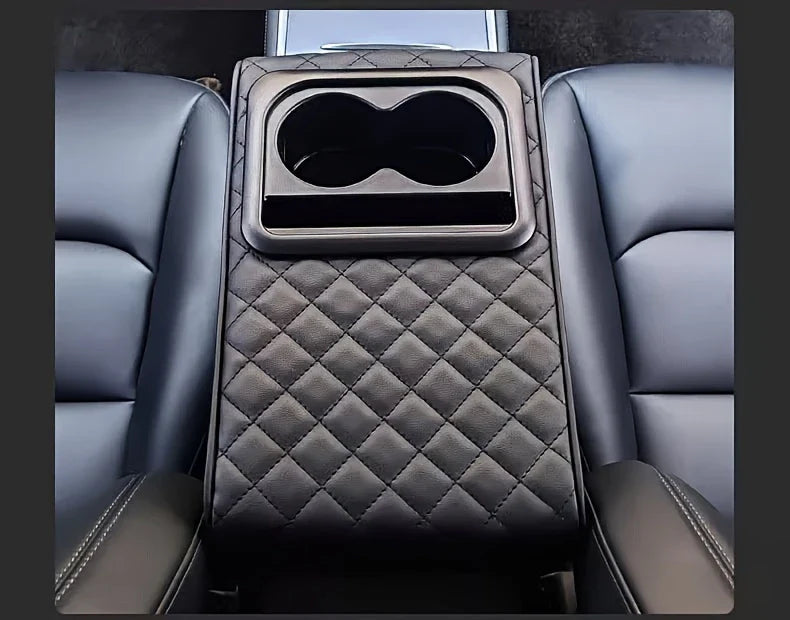 Conforta® Coussin d'Accoudoir de Voiture en Cuir