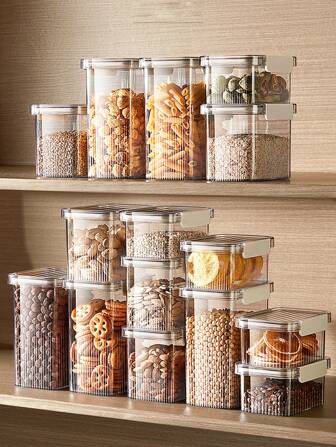 Pot Transparent Scellé, Avec Couvercle De Cuisine
