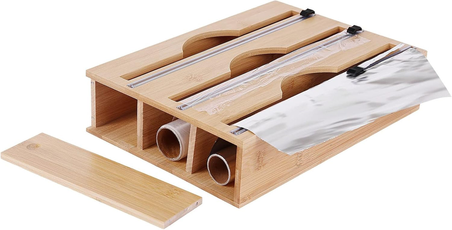 Distributeur de pellicule Plastique Bambou
